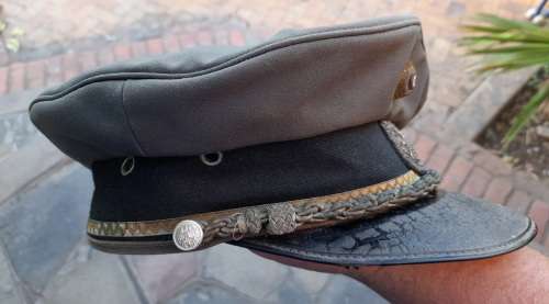 Old Austrian lieutenant Cap Bullion Wire Officers Cap
