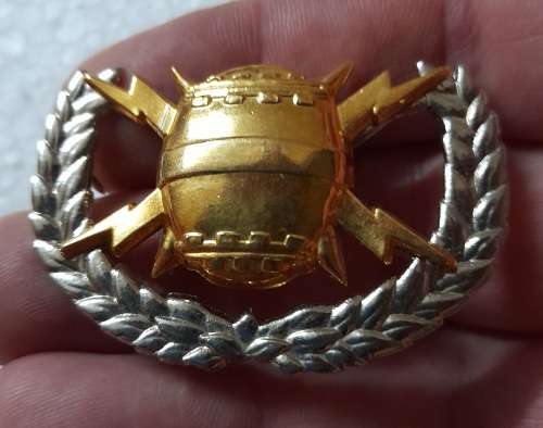 SA Navy Mine badge