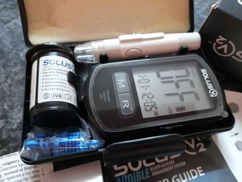 Solus V2 Glucometer Blood Sugar Management system