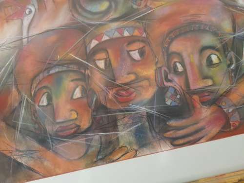 Original Wiseman Zwane Art work