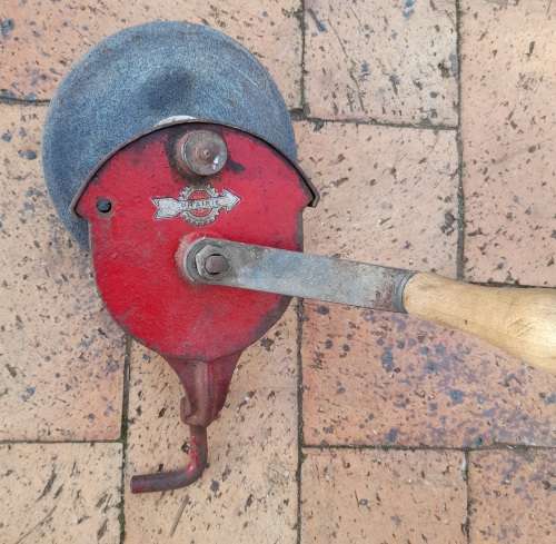 Vintage Grinding Wheel