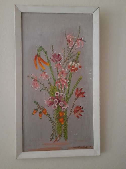 Original Oil on board painting by artist Maritha Slabbert