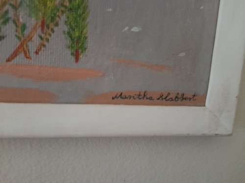 Original Oil on board painting by artist Maritha Slabbert