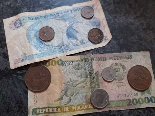 Coins and notes