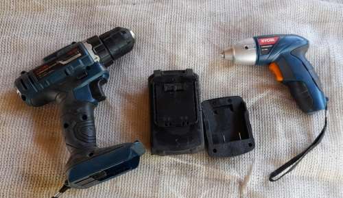 Ryobi screwdriver and drill