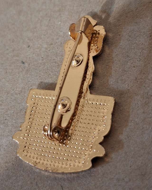 Poppy pin badge