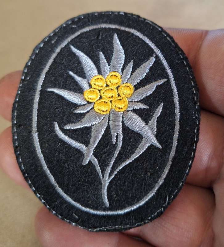 German Edelweiss patch