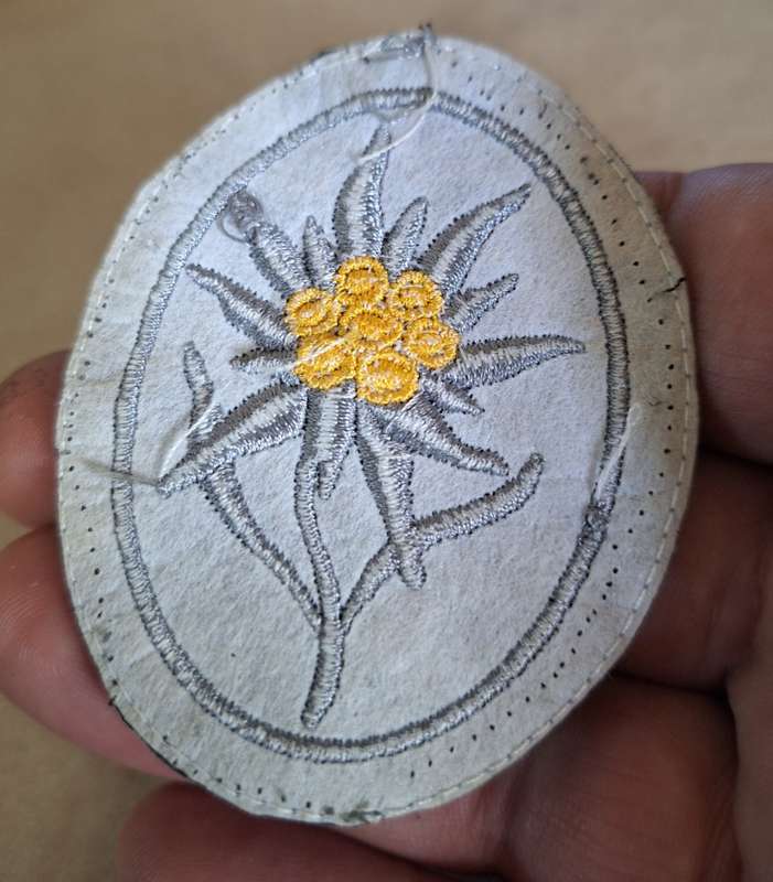 German Edelweiss patch