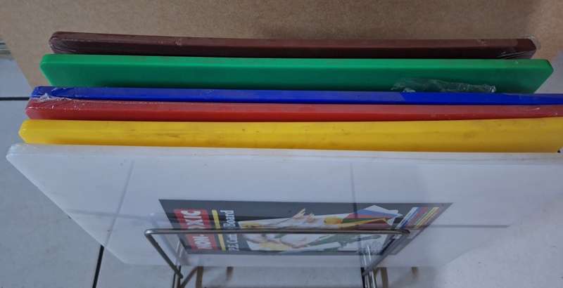 6 Large Chopping Boards set with Stand