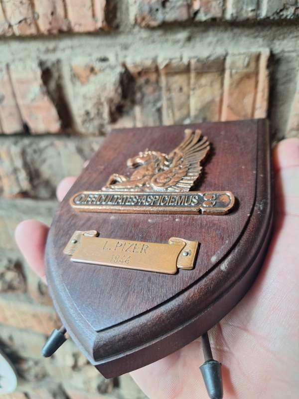 SAAF 5 Squadron Plaque WW2 Dated