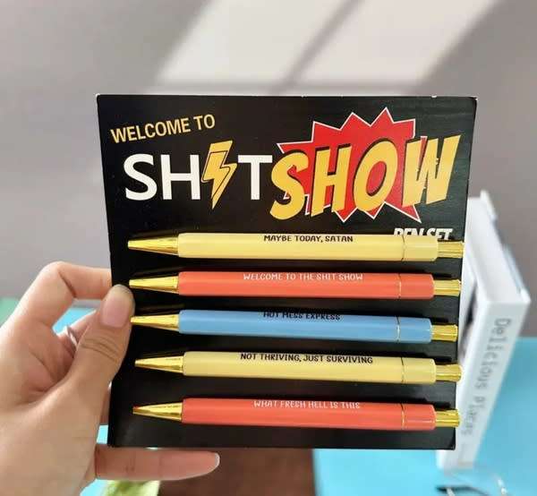 Sh#t Show Pen Set Funny gift