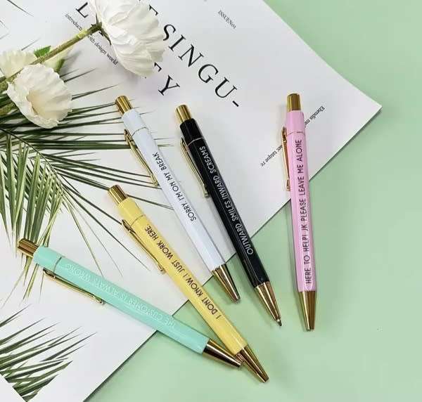 Customer Service Pen Set Funny gift