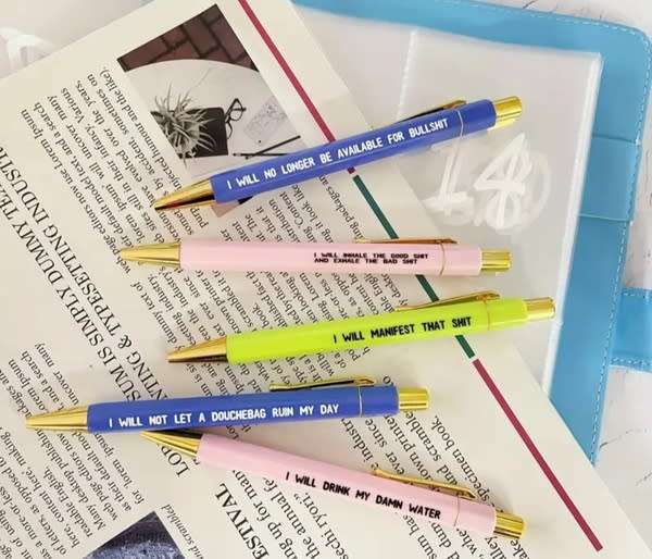 Reminder Pen Set Funny gift