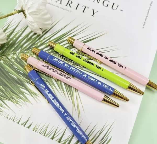 Reminder Pen Set Funny gift