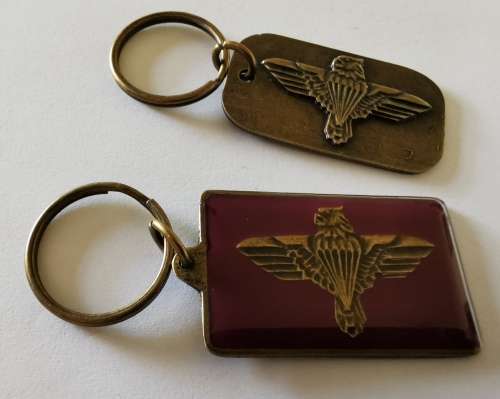 SADF 44 Para Metal Key Ring set of 2