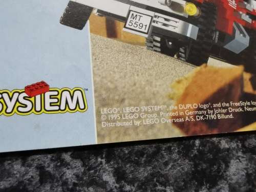 *Crazy R1 Auction* Vintage LEGO Booklet 1995