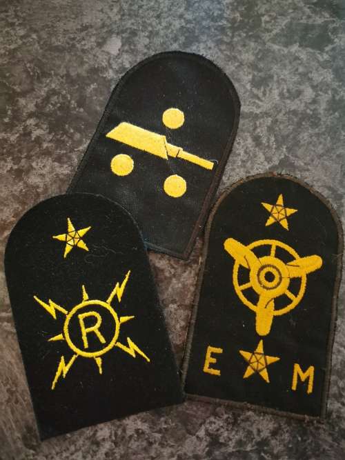 SA Navy Mustering patch Lot