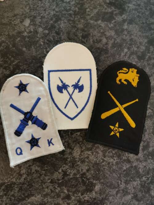 SA Navy Mustering patch Lot