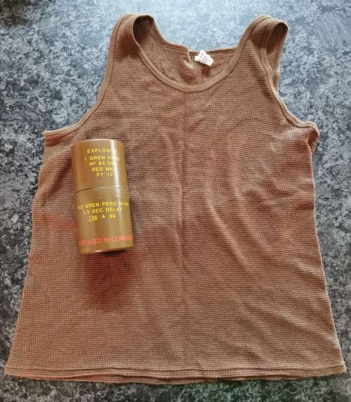 SADF Vest and Granade Canister