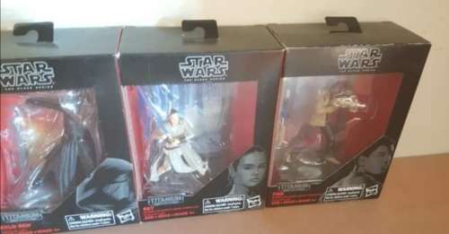 STAR WARS Tatanium Edition Cast iron Figures No 1 to 9 complete wave 1 & 2