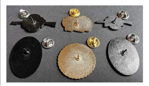 Remembrance day Poppy Pins set