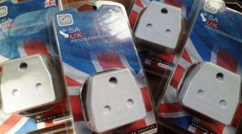 THE BRITISH TRAVEL ADAPTOR "NEW"