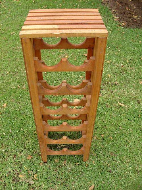 Wooden wine rack no 2