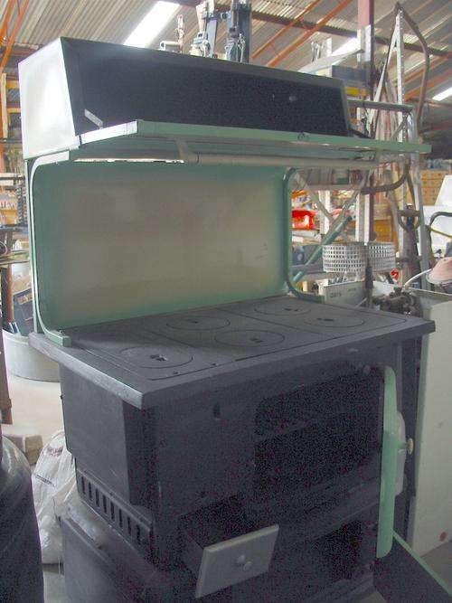 Cast iron stove