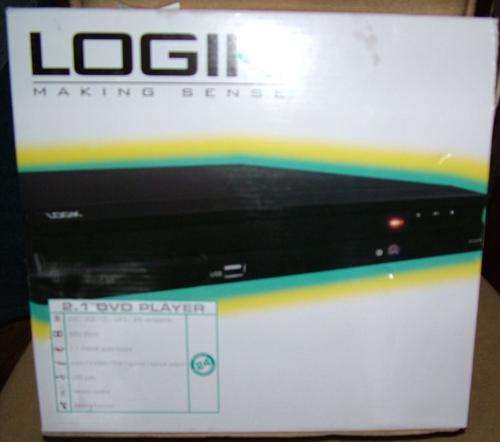LOGIK 2.1 DVD PLAYER with speakers***USED AS DISPLAY***