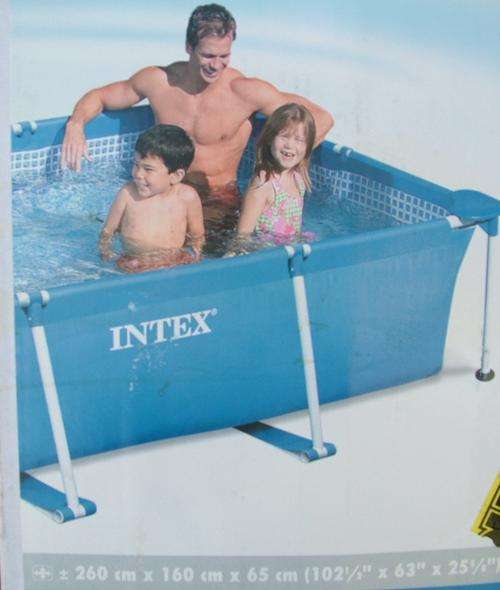 INTEX SWIMMING POOL IN BOX 260 CM 160CM X 65CM