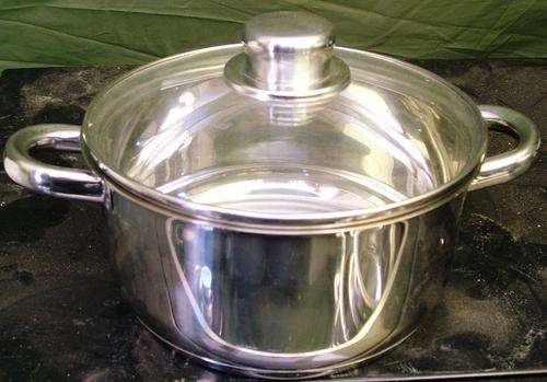 Tissoli Italian Design Stainless Steel Pot  with lid***2.5L***display***