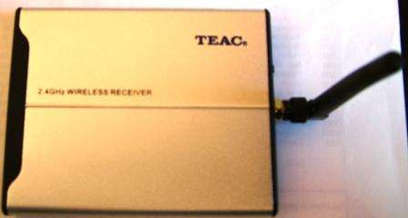 CCTV :WIRELESS TEAC  2,4GHZ RECEIVER