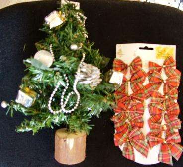 CHRISTMAS TREE WITH DECORATIONS