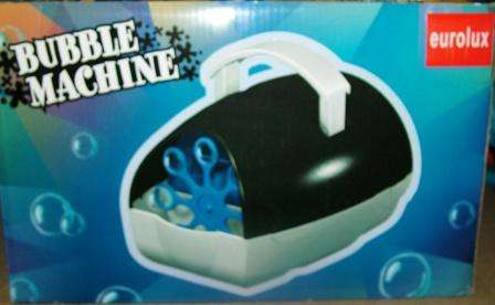 EUROLUX BUBBLE MACHINE : New sealed in box