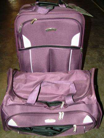 BON VOYAGE  Luggage set   : USED AS DISPLAY