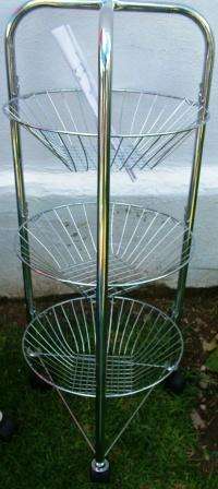 FRUIT / VEG SHELF /RACK ON WHEELS