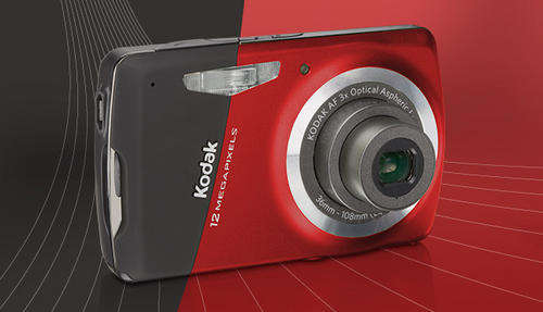 KODAK EASYSHARE M530 Digital Camera / Red : used as display, good as new