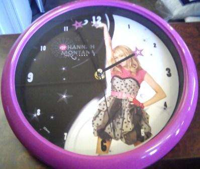 HANNAH MONTANA WALL WATCH