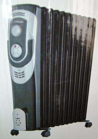 Oil Heater 11 FIN new in box : 3 power settings , safety cut-off adjustable thermostat