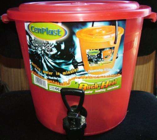 CENPLAST  BUCK-HEAT WATER HEATING CONTAINER*USED AS DISPLAY*