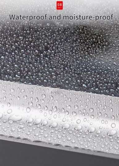 1 Roll Of Draft Proof Tape And 1 Pair Of Scissors, Transparent Window Windproof & Rainproof (10m)