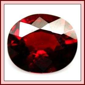NATURAL RED SPESSARTITE GARNET 2.28ct VVS  PRICE REDUCED