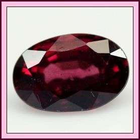 NATURAL VIVID PURPLE PINK RHODOLITE GARNET 2.09ct