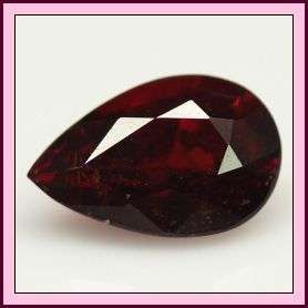 NATURAL DARK RED GARNET 2.08ct  (9.7x6.3mm)