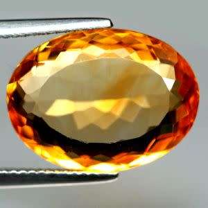 NATURAL GOLDEN YELLOW CITRINE 11.12ct VVS PRICE REDUCED SITE WIDE