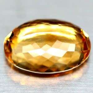 CITRINE Oval 11.12ct VVS
