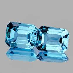 AAA NATURAL TOP SKY BLUE TOPAZ56.90ct IF (9x7mm) PRICE REDUCED SITE WIDE