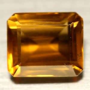 NATURAL UNHEATED AAA WHISKEY YELLOW QUARTZ 6.82ct - PRICE REDUCED