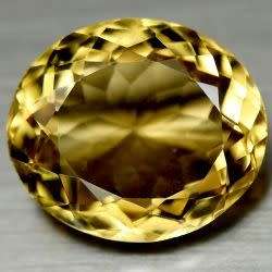 NATURAL UNHEATED AAA YELLOW QUARTZ 6.93ct  - PRICE REDUCED