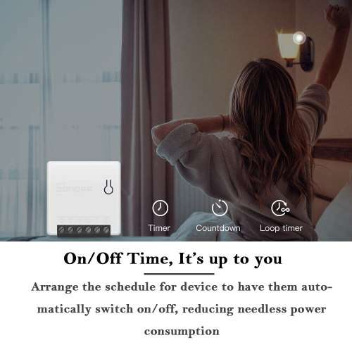 Sonoff Mini WiFi DIY 2 way  Compatible with Alexa amazon Google Home